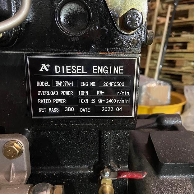 Двигатель ZH4102 на погрузчик ZL20 для АКПП фото 6