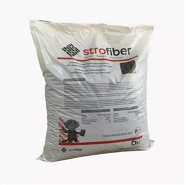 Полипропиленовая конструкционная макрофмбра «STROFIBER» фото 2