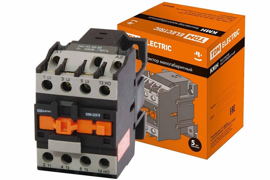Контактор КМН-23210 32А 230В/АС3 1НО фото 1