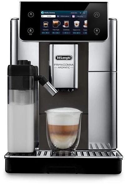 Кофемашина Delonghi ECAM630.55.SM 1450Вт черный/серебристый фото 2