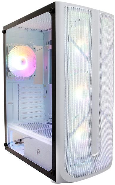 1STPLAYER FIREBASE X4 White / ATX, TG / 4x120mm LED fans inc. / X4-WH-4F1-W фото 1