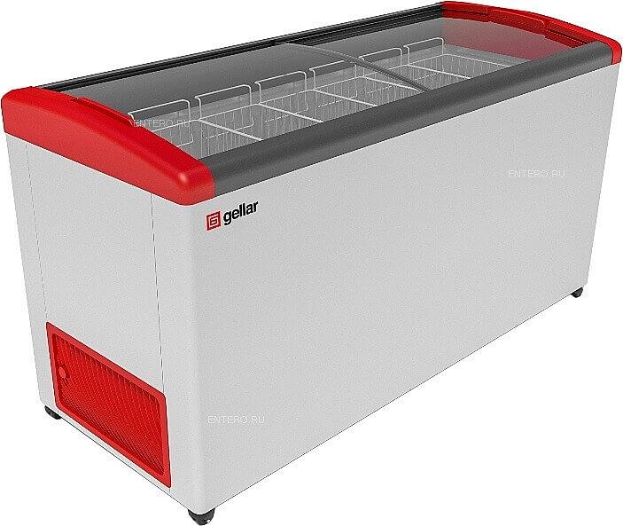 Морозильник Frostor FG 600 E 520 л белый, красный фото 1