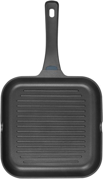 Сковорода-гриль Rondell Weiser RDA-1554 квадратная 28см покрытие: Xylan Plus ручка несъемная (без крышки) черный фото 4