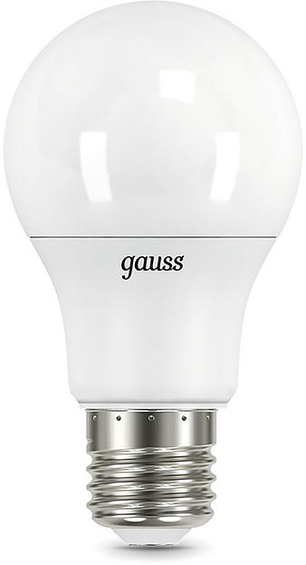 Лампа светодиодная Gauss 102502307 7Вт цок.:E27 груша 220B 6500K св.свеч.бел.хол. (упак.:10шт) фото 1