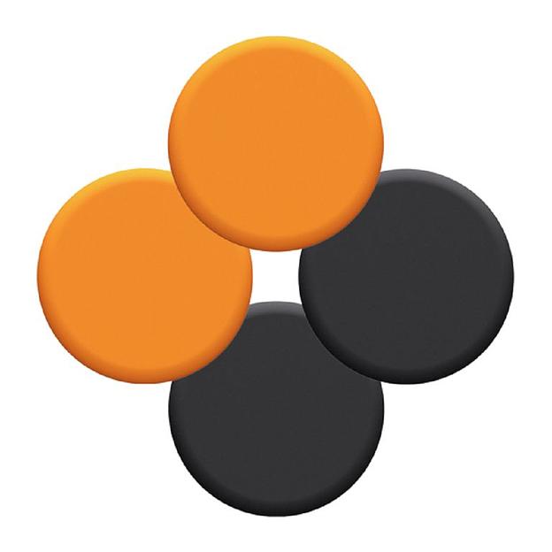 Амбушюры для наушников Freestyle On-Ear. Цвет: Оранжевый/Черный [Orange/Black] фото 2