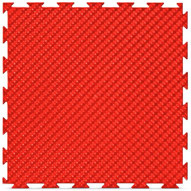 Factor – универсальное напольное покрытие, толщина 6 мм, Цвет Красный RAL 3020, Толщина модуля 6 мм. фото 1