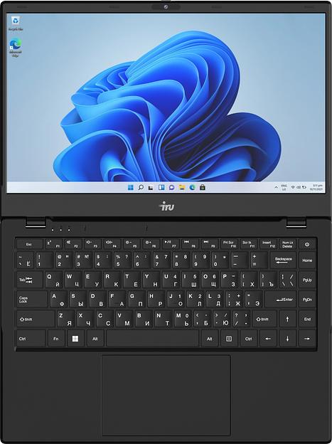Ноутбук IRU Planio 14ING N100 8Gb SSD256Gb Intel Iris Xe graphics 14" IPS FHD (1920x1080) Windows 11 Professional black 6000mAh (2059098) фото 4