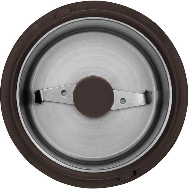 Кофемолка Polaris PCG 2014 200Вт сист.помол.:ротац.нож вместим.:50гр коричневый фото 7