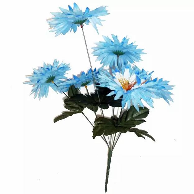 Букет астры 6 голов 34см 274-402 фото 5