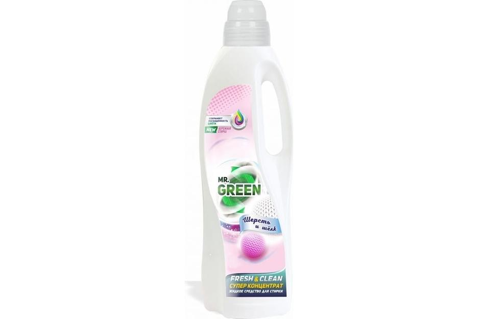 Гель для стирки белья Mr.Green «Шерсть и шёлк» 1,5 л фото 1