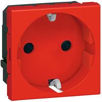 Розетка 2М, Красная фото 1