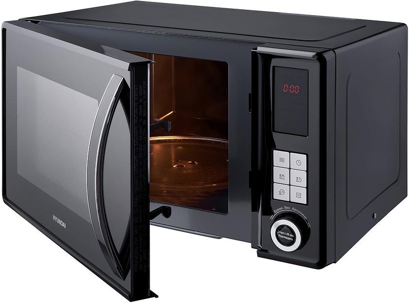 Микроволновая Печь Hyundai HYM-D3010 23л. 800Вт черный фото 9