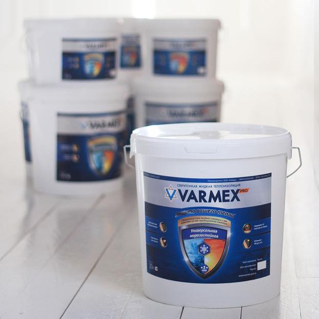 Жидкая теплоизоляция Varmex «Универсальная морозостойкая» 20 л ОПТ фото 2