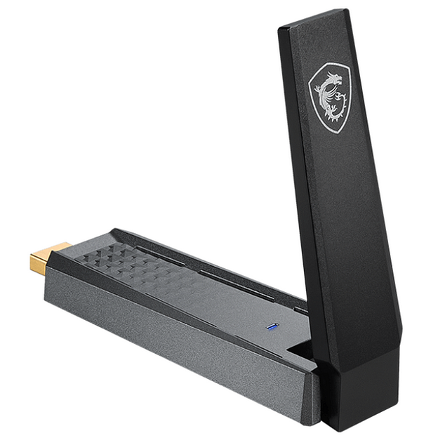 Адаптер беспроводной связи (Wi-Fi) MSI AX1800 WiFi USB Adapter фото 2