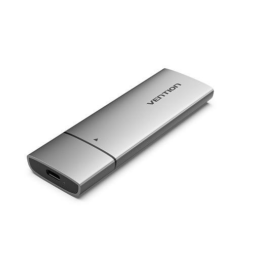 Корпус для SSD Vention USB 3.1 Gen 2-C M.2 NVMe Серый Vention KPGH0 фото 1