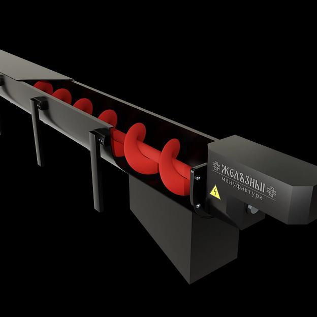 Шнековый (винтовой) конвейер горизонтальный фото 1