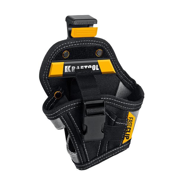KRAFTOOL KH-5C кобура для шуруповерта с быстросъёмным креплением FastClip, компактная (38770) фото 2