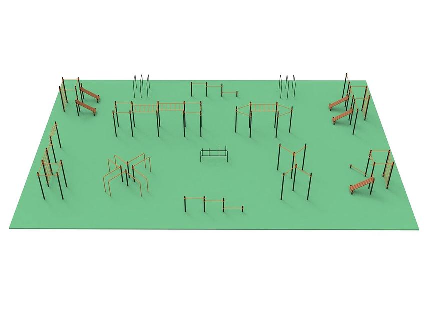 Воркаут площадка DLG «WP-3029» фото 1