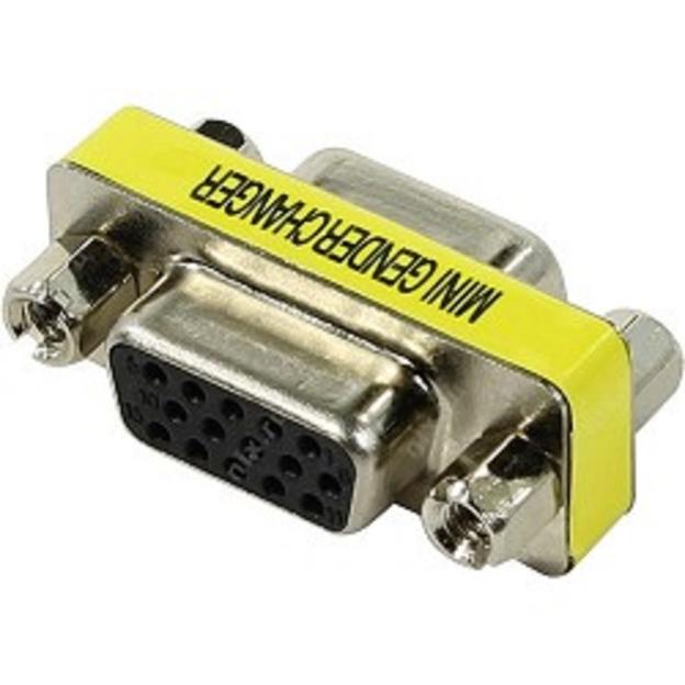 Exegate EX205306RUS Переходник SVGA (F) в SVGA (F) Exegate, экранирование фото 1