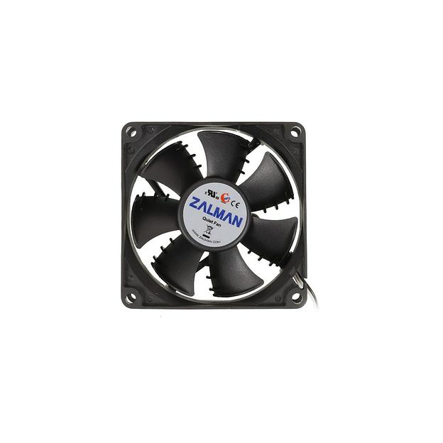 Вентилятор Zalman ZM-F1 Plus (SF) 80мм, 3-pin, 2000об/мин, 20 - 23 дБ, черный, Ret фото 1