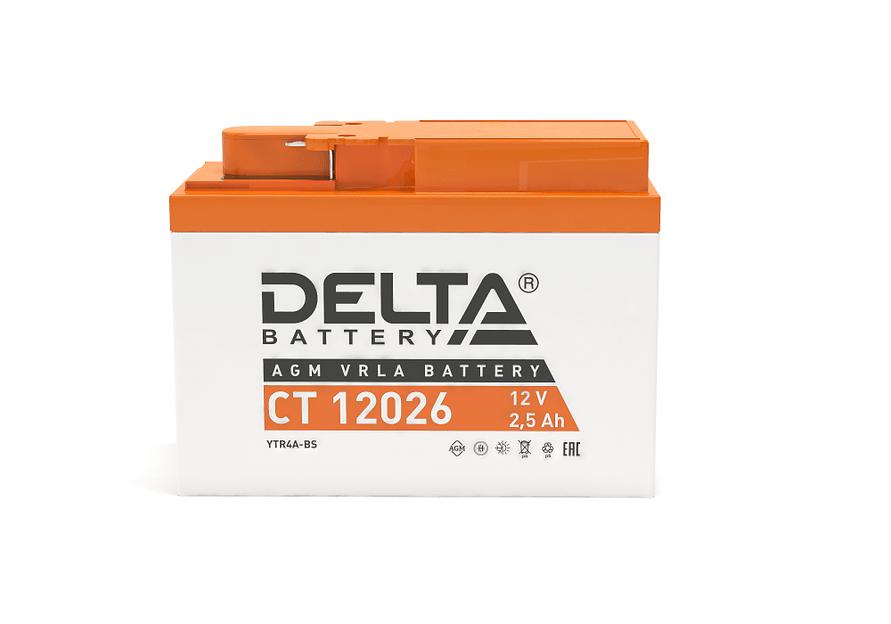 Аккумуляторная батарея DELTA BATTERY CT 12026 фото 2