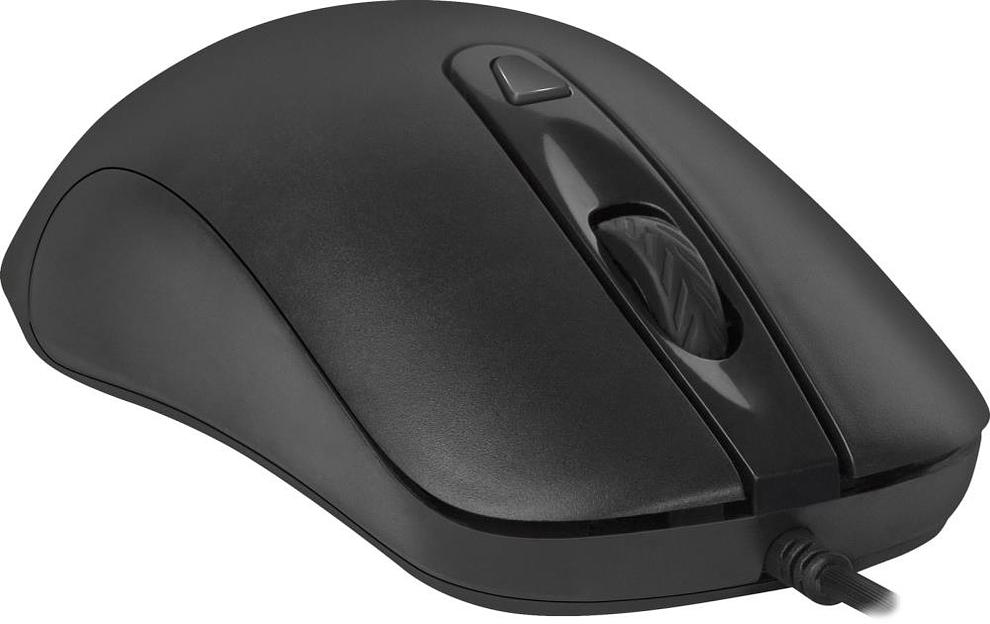 Defender Проводная оптическая мышь Classic MB-230 4кнопки,1000/1200dpi,черный Defender Classic MB-230 (52231) фото 1
