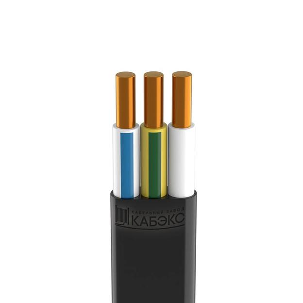 Кабель ВВГ-Пнг(А)-LS 3х10 ок (N PE) 0.66кВ (м) Кабэкс ТХМ00070633 фото 1