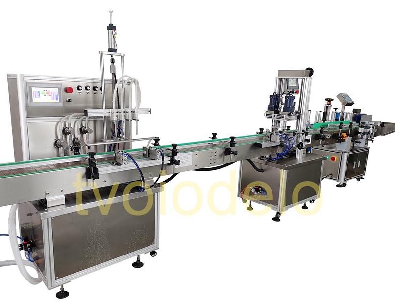 Линия розлива спокойных жидкостей фото 1