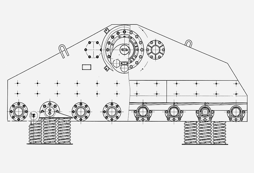 Грохот инерционный тяжелого типа ГИТ-51 фото 3