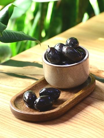 Оливки черные с костью Super Mammoth 91-100 крупные ОПТ фото 1