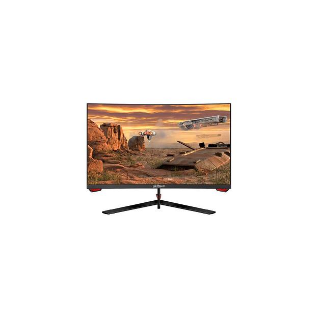 27" Монитор Dahua DHI-LM27-E230C, 1920x1080, VA, 165Гц, 2хHDMI, 1хDP, изогнутый, черный фото 1