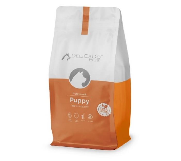 Сухой корм «Delicado dog puppy» для щенков с индейкой 10 кг ОПТ фото 1
