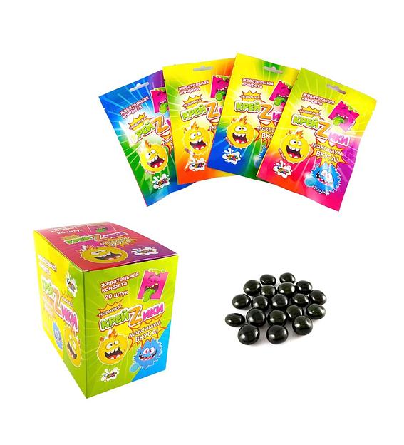 Жевательная конфета «КрейZики. Максимум вкуса» ОПТ фото 1