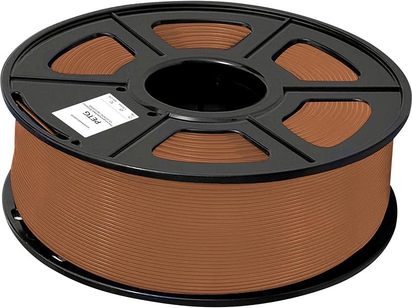 Пластик для принтера 3D Cactus CS-3D-PETG-1KG-COFFEE PETG d1.75мм 1кг L316м 1цв. фото 2