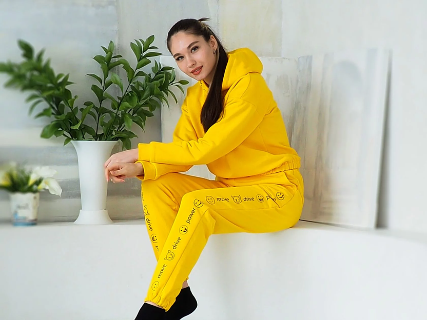 Комплект одежды женский Verenika «Инсити» желтый 46 ОПТ фото 2