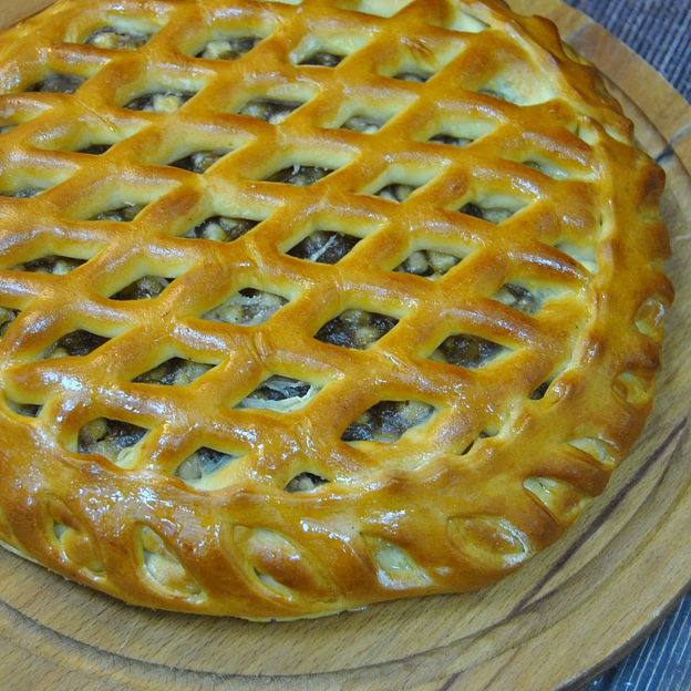 Пирог «С яблоком и корицей» 1000 г, опт фото 1