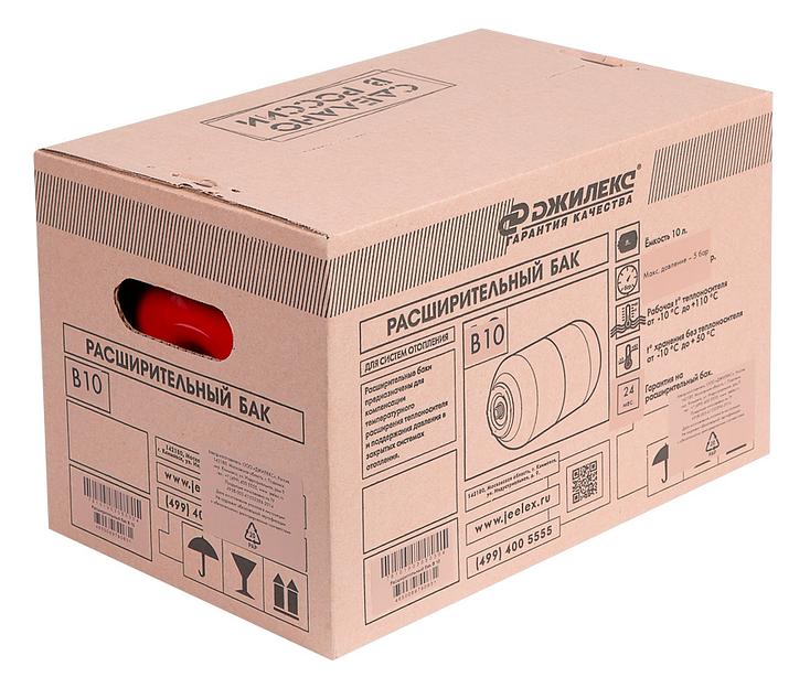 Бак расширительный Джилекс В 10 для системы отопления (7810) фото 2