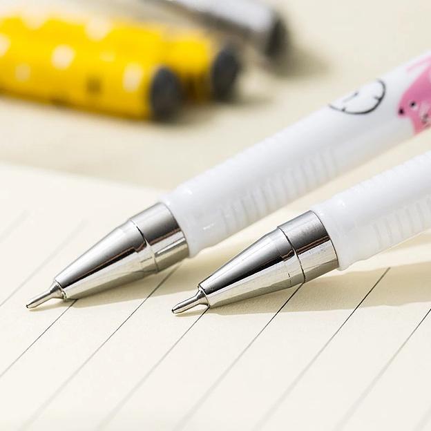 Ручка гелев. Deli (EG81-BK) ассорти черн. черн. игловидный пиш. наконечник линия 0.5мм фото 5