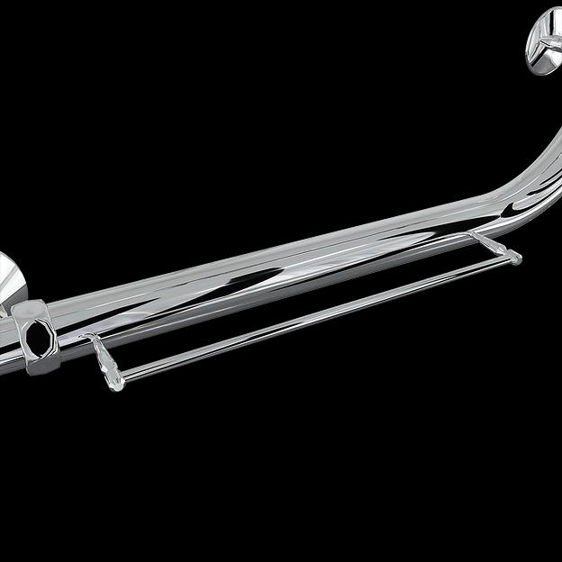 Полотенцесушитель водяной Роснерж М образный с полкой M101100 60x120 фото 5