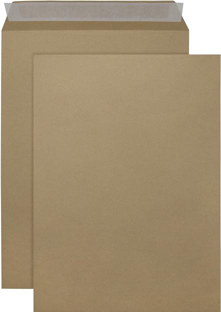 Пакет почтовый Silwerhof Eco 381227.25 C4 229x324мм силиконовая лента крафт 130г/м2 (pack:25pcs) фото 2