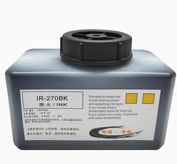 Чернила IR-270-ВК для маркировочных принтеров Domino, 1200 мл ОПТ фото 1