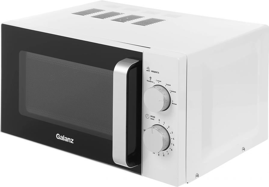 Микроволновая Печь Galanz MOS-2401FMW 20л. 800Вт белый фото 2