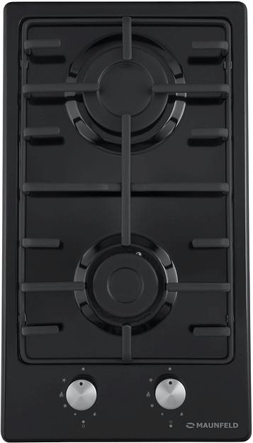 Газовая варочная поверхность Maunfeld EGHE.32.3EB\G черный фото 2