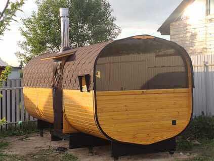 Баня-октабочка «Эксклюзив», срощенная ель фото 1