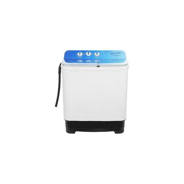 Стиральная машина узкая БЕЛОСНЕЖКА BRP700WG-01, с вертикальной загрузкой, 7кг, 1200об/мин фото 1