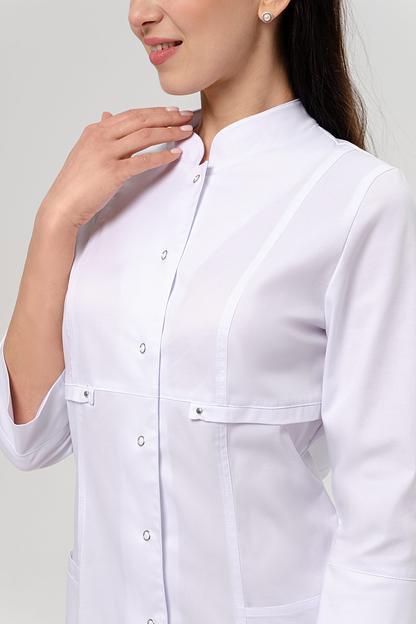 Doctor Big / Халат медицинский женский (Ultra, рукав 3/4, на кнопках) арт. 2-92-24-3 фото 3