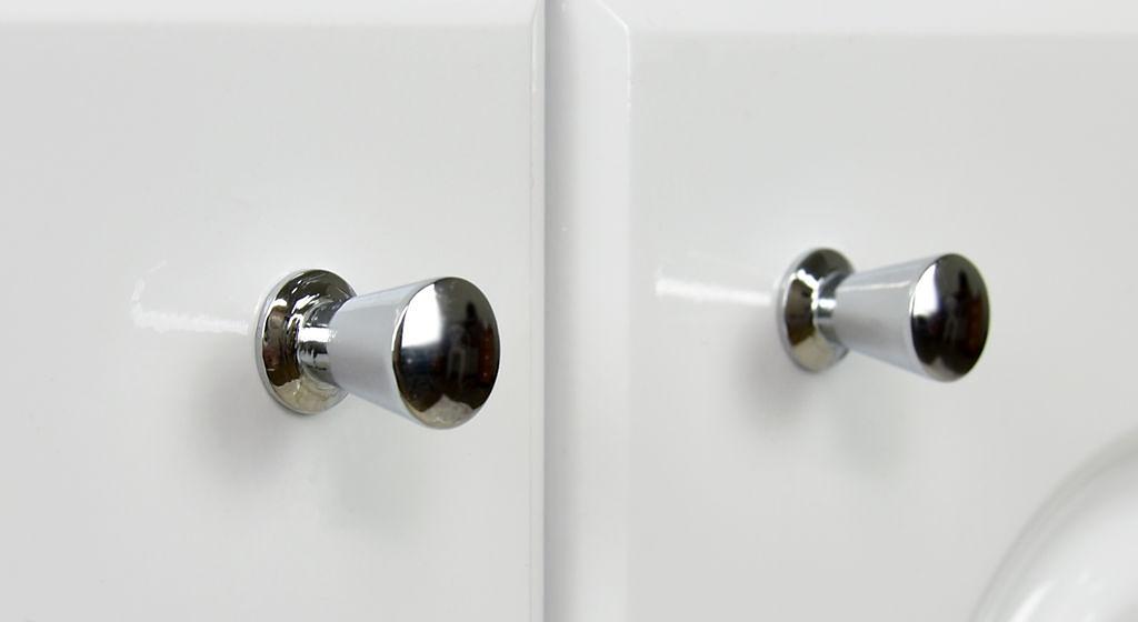 Тумба Агата 50 DORATIZ 9912.013, напольная, белая, под умывальник Акватон фото 5