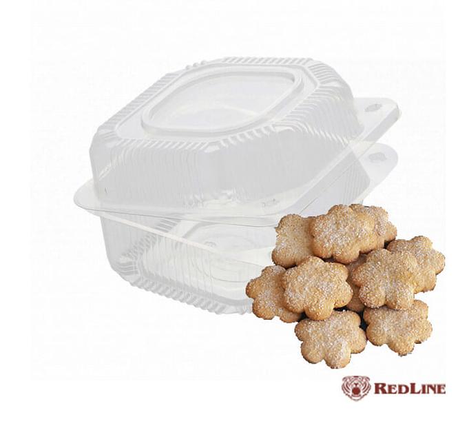 Коррекс К-011 пластиковый RedLine с несъёмной откидной крышкой, прозрачный ОПТ фото 2