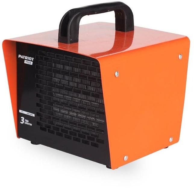 Тепловая пушка электрическая Patriot PTQ 2S оранжевый фото 1