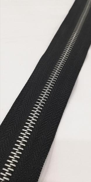 Молния металлическая  Серебрянный зуб фото 1